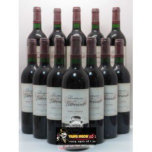 Vang Pháp Domaine de Larrivet Pessac Leognan thượng hạng bn1