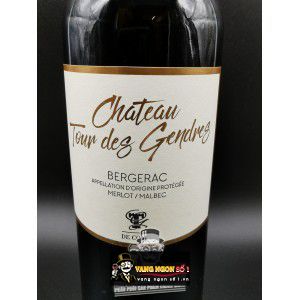 Vang Pháp Chateau Tour des Gendres Bergerac uống ngon bn1
