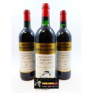 Vang Pháp Chateau Boyd Cantenac Margaux thượng hạng bn1