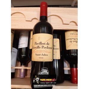 Vang Pháp Pavillon de Leoville Poyferre cao cấp bn3
