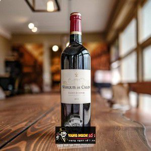 Vang Pháp Marquis de Calon Saint Estephe cao cấp bn3