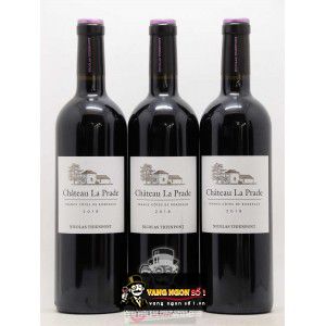 Vang Pháp Chateau La Prade Francs Cotes de Bordeaux uống ngon