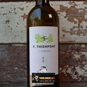 Vang Pháp F Thienpont Bordeaux uống ngon bn1