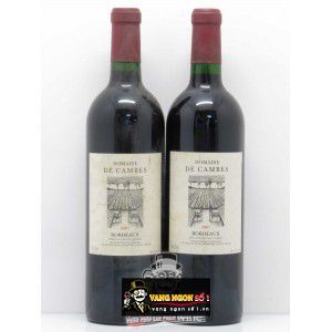 Vang Pháp Domaine De Cambes Bordeaux cao cấp bn1