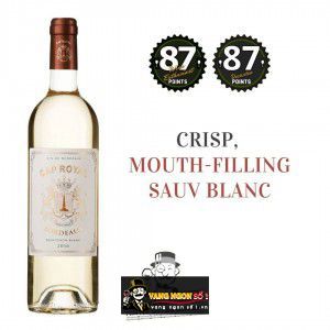 Vang Pháp Cap Royal Bordeaux Sauvignon Blanc uống ngon bn1