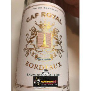 Vang Pháp Cap Royal Bordeaux Sauvignon Blanc uống ngon bn2