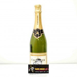 Vang nổ Pháp Chevalier Blanc de Blancs Brut uống ngon bn1