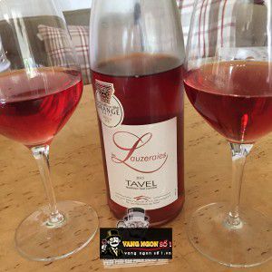 Vang Pháp Les Lauzeraies Tavel Rose uống ngon bn1