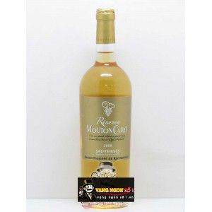 Vang Pháp Mouton Cadet Reserve Sauternes thượng hạng