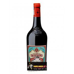 Vang Pháp Les Dauphins uống ngon bn3