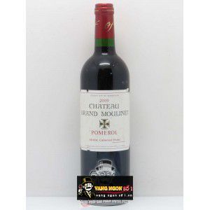 Vang Pháp Chateau Gran Moulinet Pomerol cao cấp