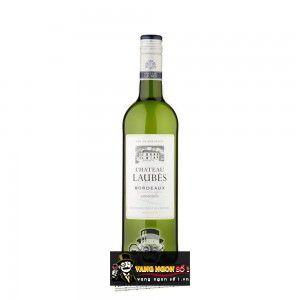 Vang Pháp Chateau Laubes Sauvignon Blanc Bordeaux uống ngon