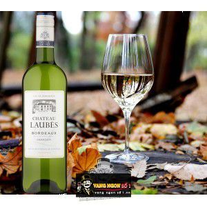 Vang Pháp Chateau Laubes Sauvignon Blanc Bordeaux uống ngon bn1