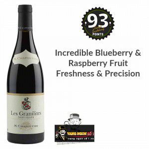 Vang Pháp Les Granilites Saint Joseph M Chapoutier cao cấp bn1