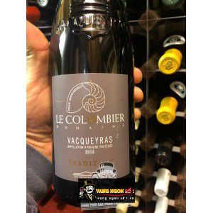 Vang Pháp Le Colombier Domaine Tradition Vacqueyras thượng hạng bn2