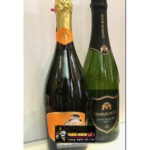 Vang nổ Pháp Charles Roux Blanc De Blancs Burgundy uống ngon bn1
