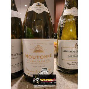 Vang Pháp Chablis Grand Cru Moutonne Monopole Albert Bichot thượng hạng bn2