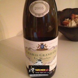 Vang Pháp Chablis Grand Cru Les Blanchots Domaine Long-Depaquit Albert Bichot cao cấp bn1