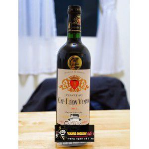 Vang Pháp Chateau Cap Leon Veyrin Listrac Medoc 92 điểm uống ngon bn2