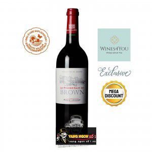 Vang Pháp La Pommeraie de Brown Pessac Leognan uống ngon
