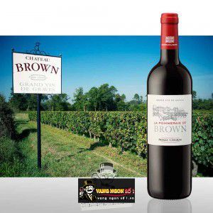 Vang Pháp La Pommeraie de Brown Pessac Leognan uống ngon bn1