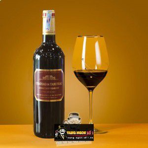 Vang Pháp Chateau de Tabuteau Lussac Saint Emilion uống ngon bn2