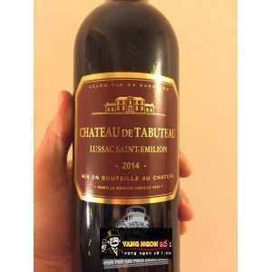 Vang Pháp Chateau de Tabuteau Lussac Saint Emilion uống ngon bn3