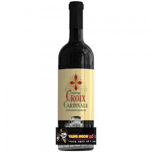 Vang Pháp Chateau Croix Cardinale Saint Emilion Grand Cru 93 điểm thượng hạng bn2
