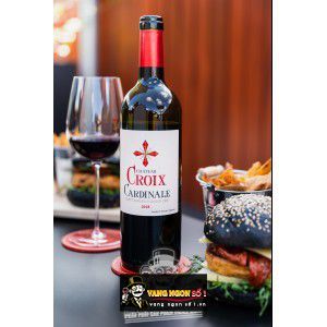 Vang Pháp Chateau Croix Cardinale Saint Emilion Grand Cru 93 điểm thượng hạng bn4