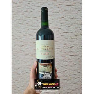 Vang Pháp Chateau Lagrezette Malbec thượng hạng bn2