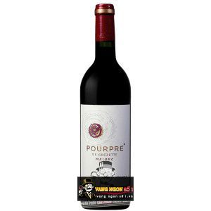 Vang Pháp Pourpre de Grezette Malbec uống ngon
