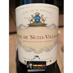 Vang Pháp Cote De Nuits Villages Albert Bichot thượng hạng bn1