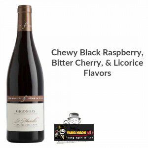 Vang Pháp Gigondas Les Murailles thượng hạng bn1