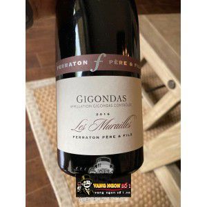 Vang Pháp Gigondas Les Murailles thượng hạng bn2