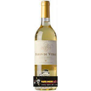 Vang Pháp Baron De Vitrac Sauternes Bordeaux uống ngon