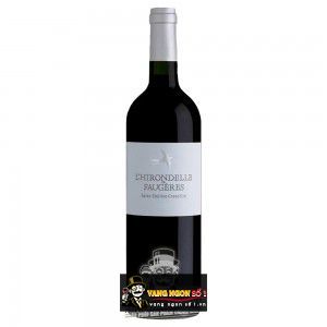 Vang Pháp Lhirondelle de Faugeres Saint-Emilion Gran Cru cao cấp