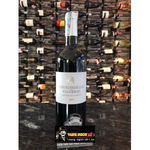 Vang Pháp Lhirondelle de Faugeres Saint-Emilion Gran Cru cao cấp bn1