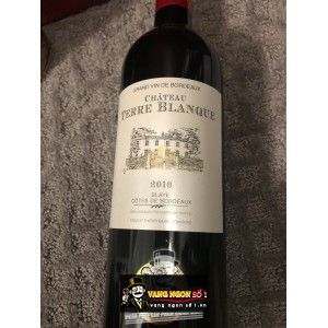 Vang Pháp Chateau Terre Blanque Bordeaux Red uống ngon bn1