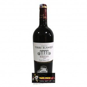 Vang Pháp Chateau Terre Blanque Bordeaux Red uống ngon