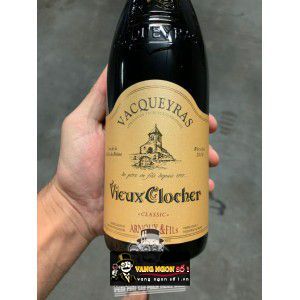 Vang Pháp Vieux Clocher Vacqueyras Clocher uống ngon bn2