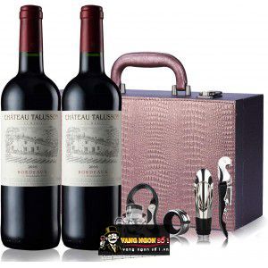 Vang Pháp Chateau Talusson Bordeaux uống ngon bn2