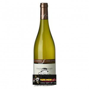 Vang Pháp Crozes Hermitage La Matiniere uống ngon