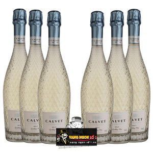 Vang nổ Pháp Calvet Celebration Brut uống ngon bn2