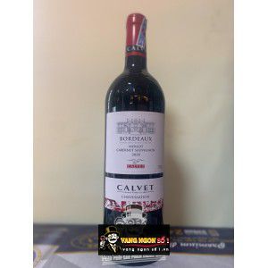 Vang Pháp Calvet Conversation Merlot Cabernet uống ngon bn2