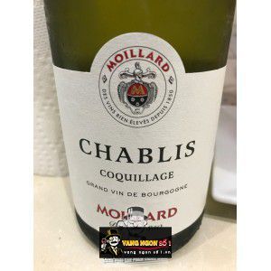Vang Pháp Moillard Chablis Coquillage uống ngon bn2