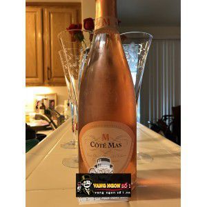 Vang Nổ Pháp Cote Mas Cremant De Limoux Rose Brut uống ngon bn2