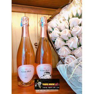 Vang Nổ Pháp Cote Mas Cremant De Limoux Rose Brut uống ngon bn3