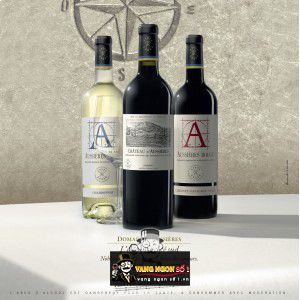 Vang Pháp Aussieres Rouge Barons de Rothschild uống ngon bn1