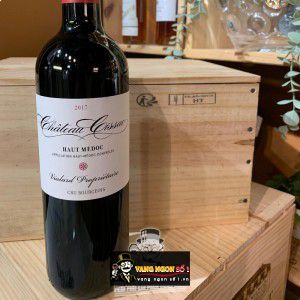 Vang Pháp Chateau Cissac Haut Medoc Cru Bourgeois thượng hạng bn2