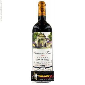 Vang Pháp Chateau De Francs Côtes De Francs uống ngon